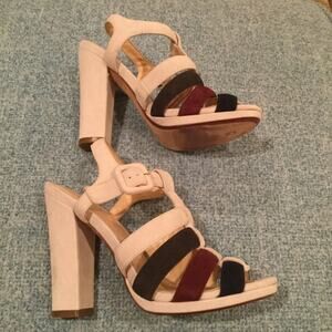 Cole Haan 6 Strappy Platform Sandal Block Heel